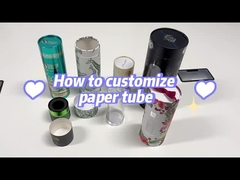 オーダーメイド 大型シリンダーボックス 化粧品 香水 ギフト 紙チューブ 紙包装箱 花紙チューブ ボックス