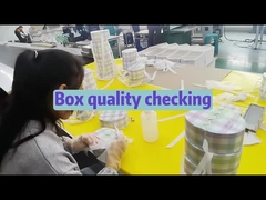 オーダーメイド イースターキャンディーズ ギフトボックス 卵形 チョコレート用 印刷 カーフット紙