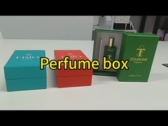 50ml 100ml 紙 白色 香水 箱 パーソナライズド 香水 包装 箱 泡トレイ
