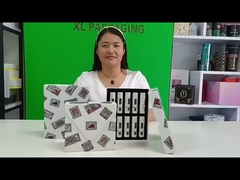 硬紙 贅沢品 化粧品 梱包ボックス リップスティック リップグロース セット 梱包