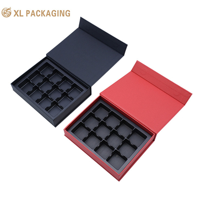 購入 マグネティックチョコレートパッケージング ギフトボックス 硬いクラフト紙 ギフトボックス プラスチック用トレイ online manufacture