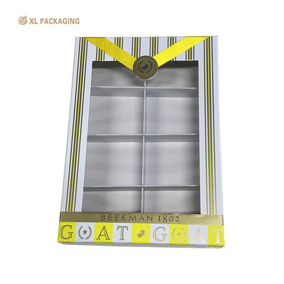 購入 XL Packaging Custom Square Skincare Paper Box With Window Transparent Cosmetic Perfume Packaging Gift Box Serum Skincare Boxes オンライン製造