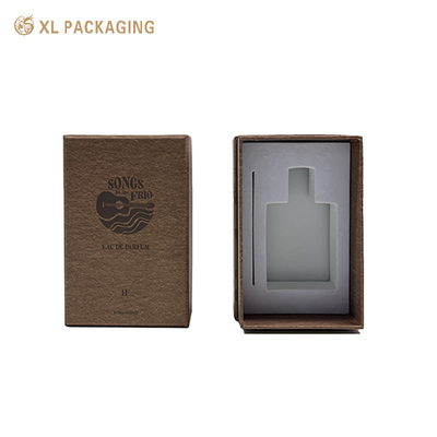 50ml 100ml 紙 白色 香水 箱 パーソナライズド 香水 包装 箱 泡トレイ