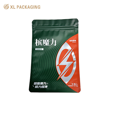 再利用可能なプラスチック アルミホイル マイラー袋 食品包装  Ziplock スタンドアップ ポケット