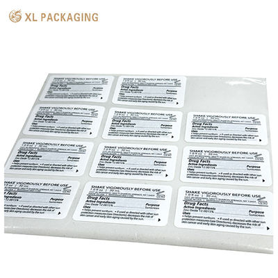 パーソナライズド 香水 ボトル ラベル ステッカー ビニール 防水 ゴールド フィルム ラベル ステッカー