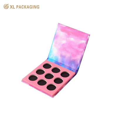 マグネット 閉め メイク 化粧品 鏡付き 眼影 パレット ゴールド 高級化粧品 梱包 手作り 受け入れます