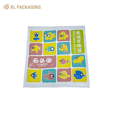 食品グレードのジップマイラーバッグ オーダーメイドステッカーと湿度防止スタンドアップポック