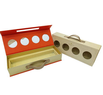 XLパッケージカスタムパッケージボックスファクトリーマグネットギフトボックスハンドル付きパッケージボックスティーホットコーヒーチョコレートバッグスーツケースボックス