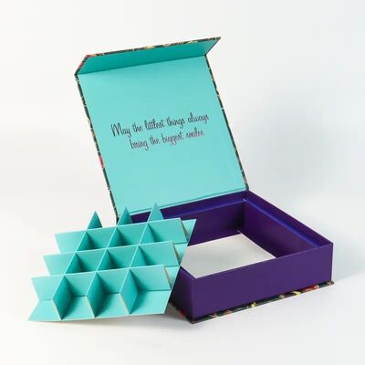 Custom Size Magnetic Gift Box Pantone Color Printing Chocolate Set Box Packaging